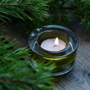 Pine Scented Wax Candles