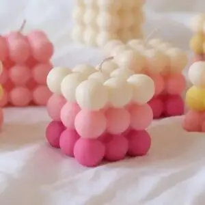 Bubble Square Scented Candles