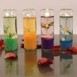 Glass Jelly Scented Candles